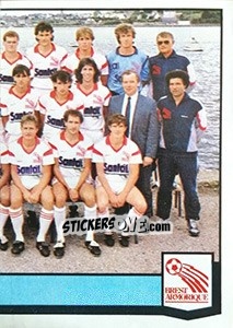 Sticker Equipe - Football France 1987-1988 n. 50 - Panini