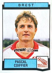 Sticker Pascal Coiffier - Football France 1987-1988 n. 52 - Panini