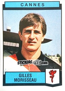 Figurina Gilles Morisseau - Football France 1987-1988 - Panini