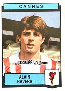 Cromo Alain Ravera - Football France 1987-1988 n. 60 - Panini