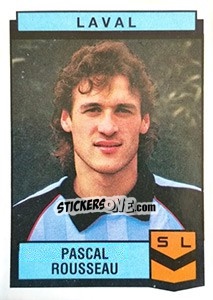 Figurina Pascal Rousseau - Football France 1987-1988 n. 73 - Panini