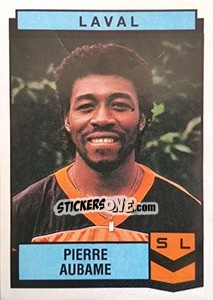 Cromo Pierre Aubame - Football France 1987-1988 - Panini