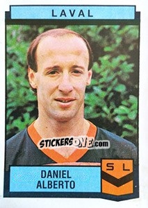 Sticker Daniel Alberto - Football France 1987-1988 n. 77 - Panini
