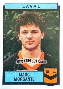 Figurina Marc Morgante - Football France 1987-1988 - Panini