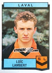 Sticker Loic Lambert - Football France 1987-1988 n. 89 - Panini