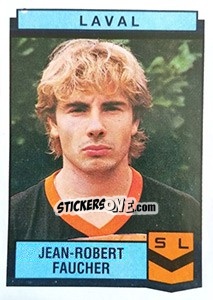 Sticker Jean-Rovert Faucher - Football France 1987-1988 n. 90 - Panini