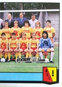 Cromo Equipe - Football France 1987-1988 - Panini