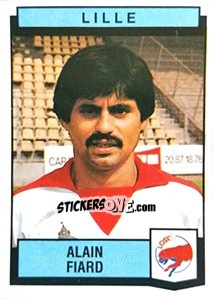 Figurina Alain Fiard - Football France 1987-1988 n. 133 - Panini