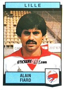 Cromo Alain Fiard - Football France 1987-1988 - Panini