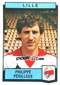 Cromo Philippe Perilleux - Football France 1987-1988 - Panini