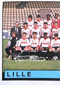 Sticker Equipe - Football France 1987-1988 - Panini