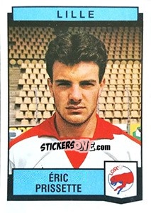 Cromo Eric Prissette - Football France 1987-1988 - Panini