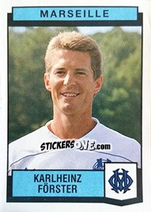 Sticker Karlheinz Forster - Football France 1987-1988 n. 148 - Panini