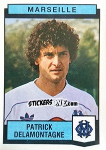 Figurina Patrick Delamontagne - Football France 1987-1988 - Panini