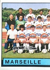 Sticker Equipe - Football France 1987-1988 - Panini