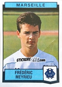 Figurina Frederic Mayrieu - Football France 1987-1988 - Panini