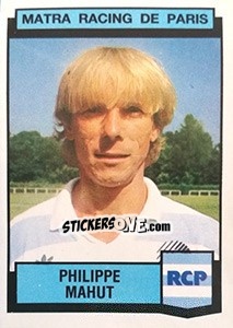 Sticker Philippe Mahut - Football France 1987-1988 - Panini