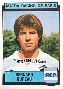 Figurina Bernard Bureau - Football France 1987-1988 - Panini