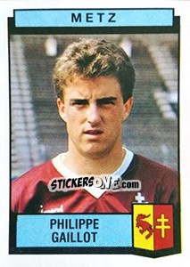 Sticker Philippe Gaillot - Football France 1987-1988 - Panini