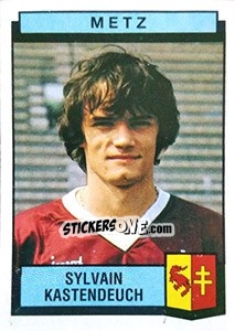 Sticker Sylvain Kastendeuch - Football France 1987-1988 - Panini