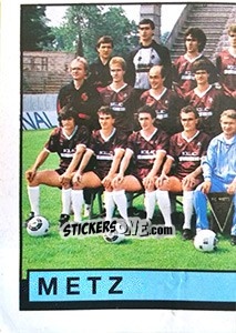 Sticker Equipe - Football France 1987-1988 - Panini