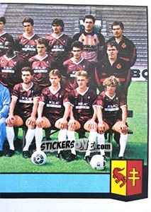 Sticker Equipe - Football France 1987-1988 - Panini