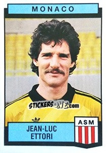 Figurina Jean-Luc Ettori - Football France 1987-1988 - Panini