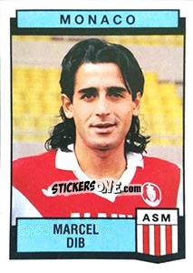 Sticker Marcel Dib - Football France 1987-1988 n. 205 - Panini