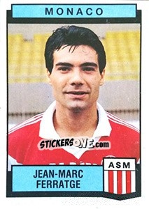 Sticker Jean-Marc Ferratge - Football France 1987-1988 n. 215 - Panini