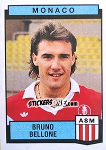 Sticker Bruno Bellone - Football France 1987-1988 n. 216 - Panini