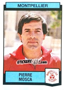Cromo Pierre Mosca - Football France 1987-1988 - Panini