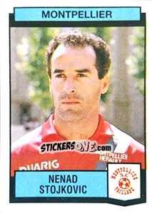 Figurina Nenad Stojkovic - Football France 1987-1988 - Panini