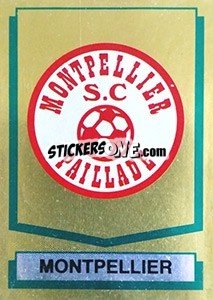 Sticker Ecusson - Football France 1987-1988 - Panini