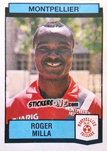 Sticker Roger Milla - Football France 1987-1988 - Panini