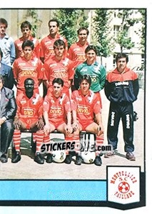 Sticker Equipe - Football France 1987-1988 - Panini