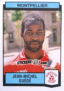 Sticker Jean-Michel Guede - Football France 1987-1988 n. 233 - Panini