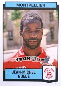 Cromo Jean-Michel Guede