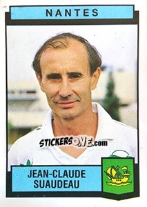 Sticker Jean-Claude Suaudeau - Football France 1987-1988 n. 237 - Panini