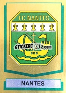 Sticker Ecusson - Football France 1987-1988 - Panini