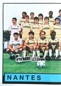 Sticker Equipe - Football France 1987-1988 - Panini