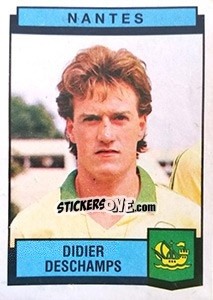 Sticker Didier Deschamps - Football France 1987-1988 - Panini