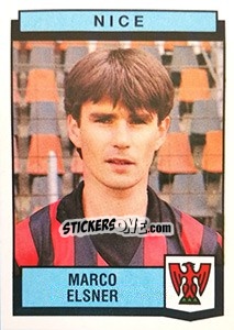 Cromo Marco Elsner - Football France 1987-1988 - Panini