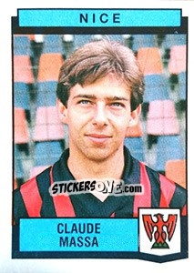 Sticker Claude Massa - Football France 1987-1988 n. 269 - Panini