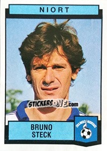 Cromo Bruno Steck - Football France 1987-1988 - Panini
