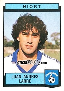 Sticker Jean Andres Larre - Football France 1987-1988 - Panini