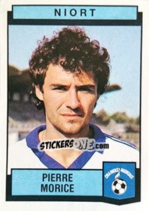 Sticker Pierre Morice - Football France 1987-1988 - Panini