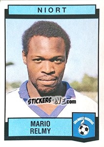 Cromo Mario Relmy - Football France 1987-1988 - Panini
