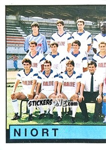 Sticker Equipe - Football France 1987-1988 - Panini