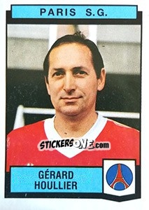 Cromo Gerard Houllier - Football France 1987-1988 - Panini
