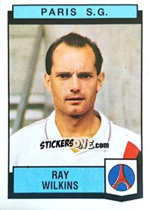 Sticker Ray Wilkins - Football France 1987-1988 - Panini